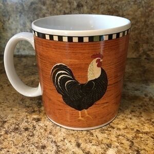 Vintage 1999 Warren Kimble Rooster Mug by Sakura Like New